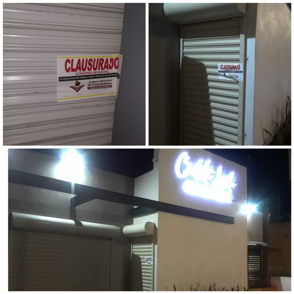 Clausuran Bar “Cielito Lindo” por infringir ley de alcoholes