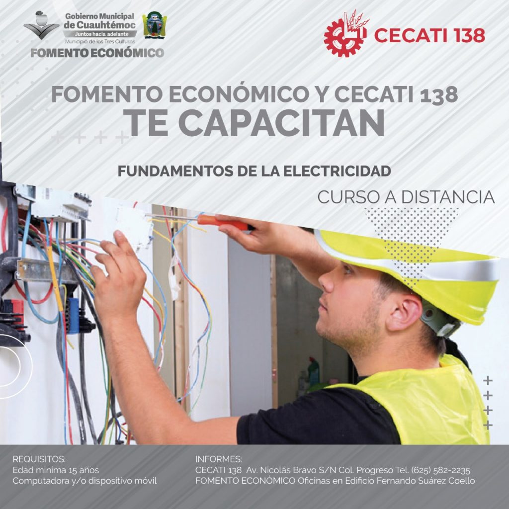 CECATI 138 Y MUNICIPIO DE CUAUHTÉMOC INICIAN CINCO CURSOS DE CAPACITACIÓN PARA EL TRABAJO