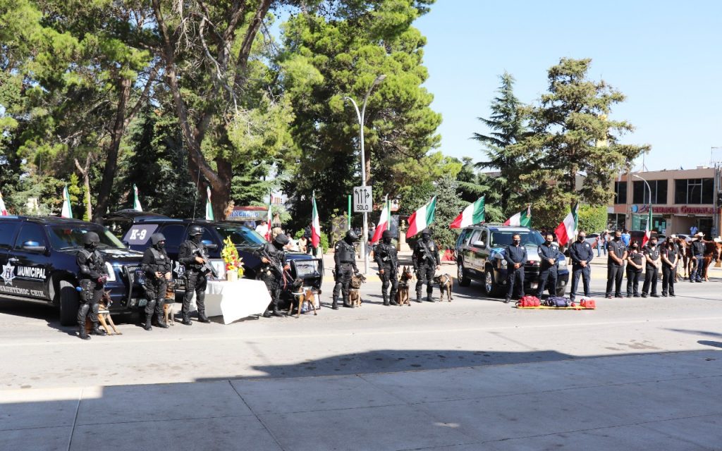 EQUIPA Y FORTALECE GOBIERNO MUNICIPAL DE CUAUHTÉMOC A LA DIRECCIÓN DE SEGURIDAD Y VIALIDAD PÚBLICA