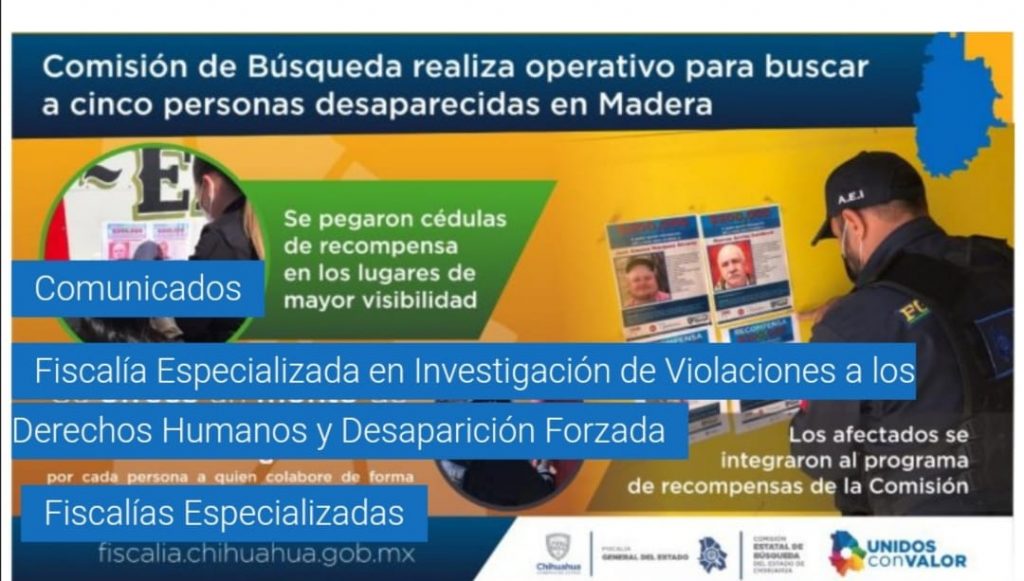 Mantienen operativo de búsqueda de 5 desaparecidos en Madera