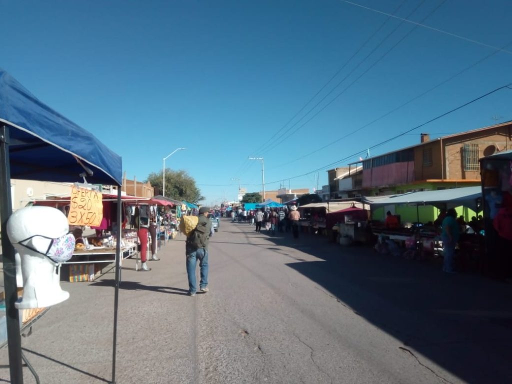 VERIFICA GOBERNACIÓN MUNICIPAL CUMPLIMIENTO DE MEDIDAS SANITARIAS EN TIANGUIS