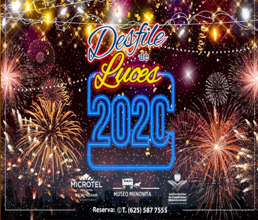 Convocan al desfile navideño de luces 2020