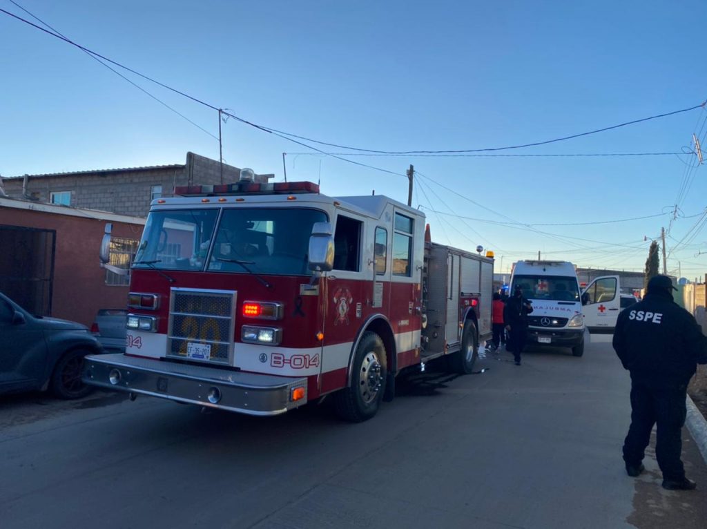 Reportan incendio en vivienda de la colonia Emiliano Zapata