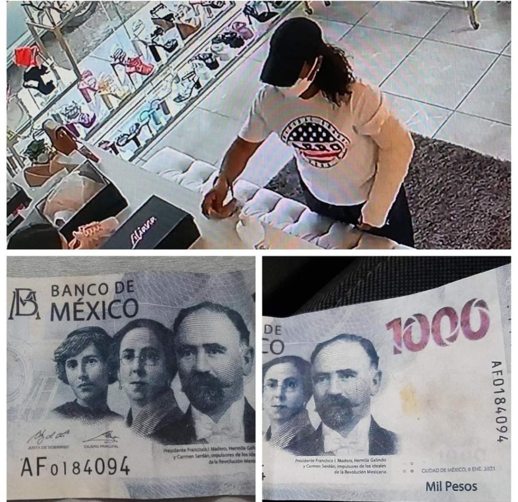 Detienen en Guerrero a la mujer que realizó compras en Cuauhtémoc con billetes de mil pesos falsos