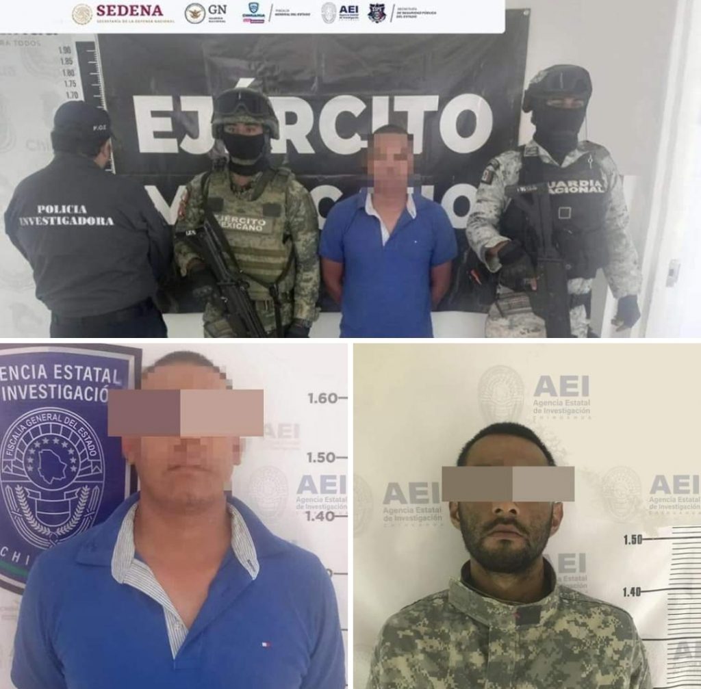 Captura operativo conjunto a dos cómplices de “El Chueco” que ayudaron en la inhumación de Paul B.R