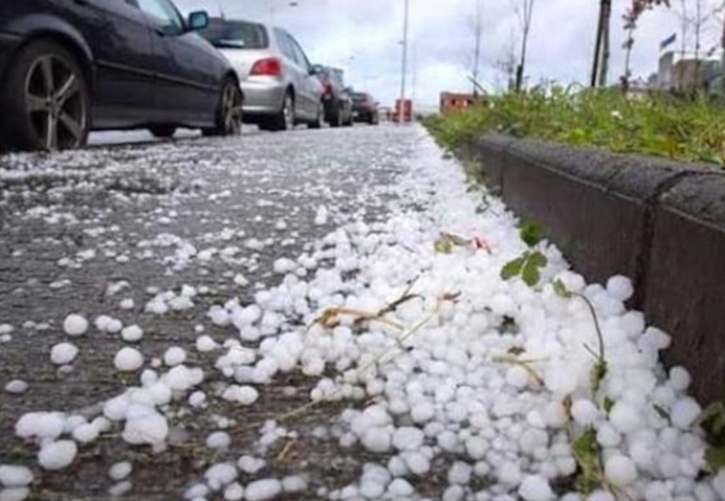 Pronostican potencial de granizo para esta tarde