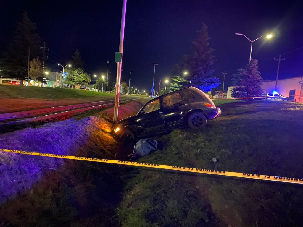 Muere conductor en choque de la 8a y Ferrocarril