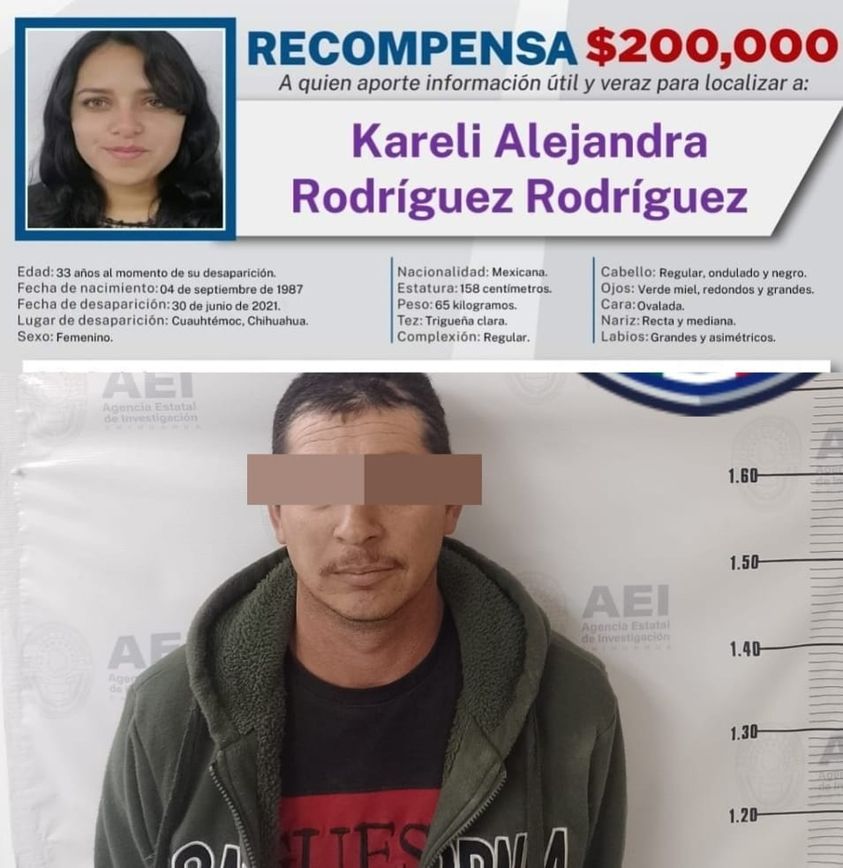 Lo vinculan a proceso por desaparición de Karely Alejandra Rodríguez Rodríguez; fue con la última persona que estuvo en el Villas de San Antonio