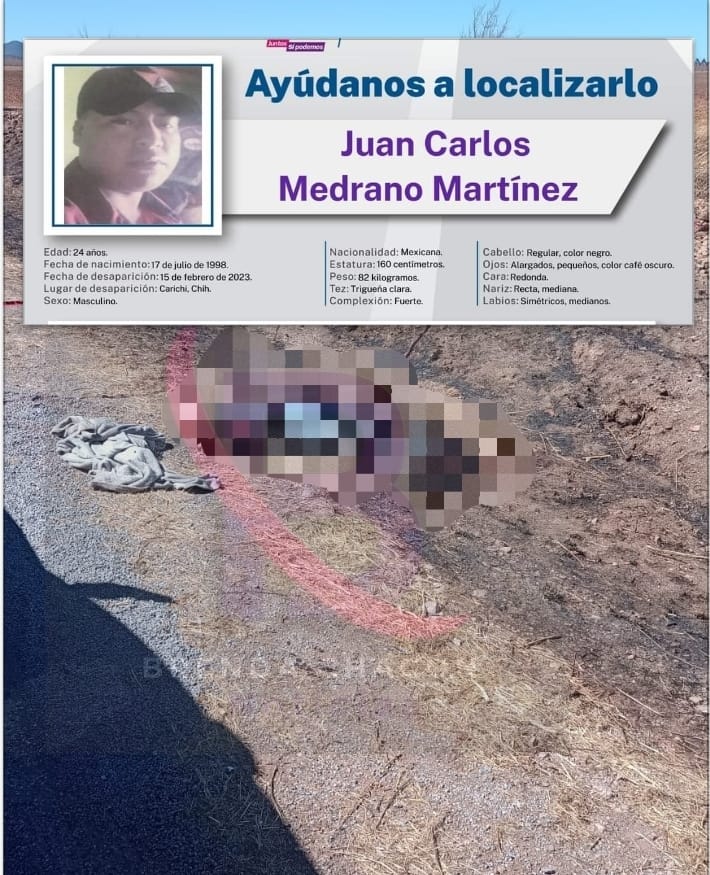 Ejecutado ayer en el campo 27  tenía reporte de desaparición  en Carichí