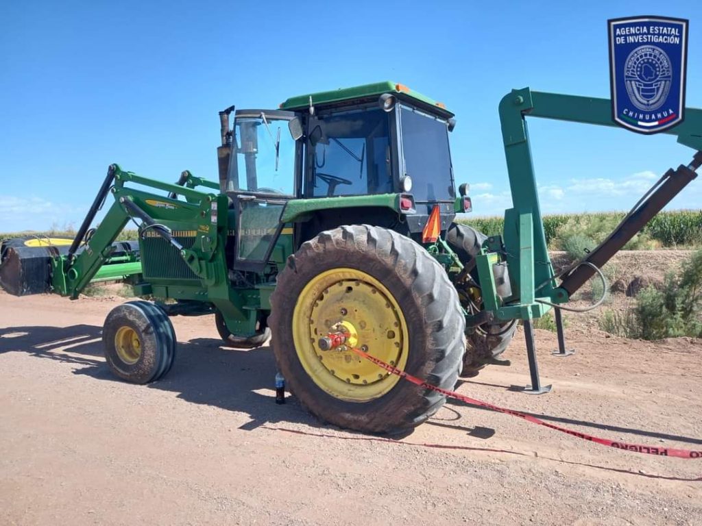 Muere niño de 5 años de edad al ser arrollado por el tractor que conducía su padre