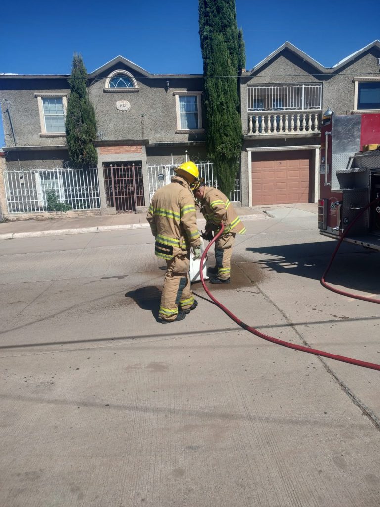 Calentón español provoca flamazo en vivienda de la Galeana y 22