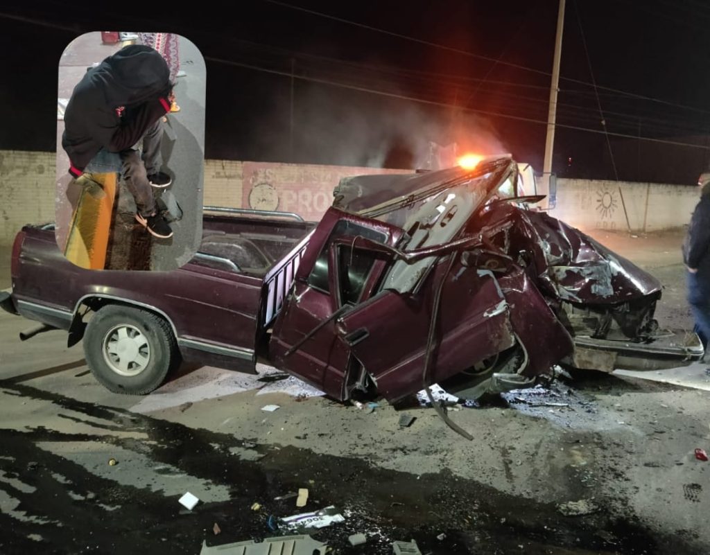 Vive para contarlo después de aparatoso accidente en la Vialidad Morelos