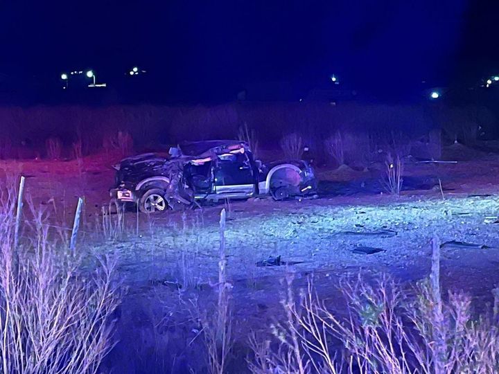 Joven lesionado tras volcar en el Jorge Castillo Cabrera