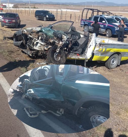 Murió el conductor de la pick up tras choque en el municipio de Guerrero