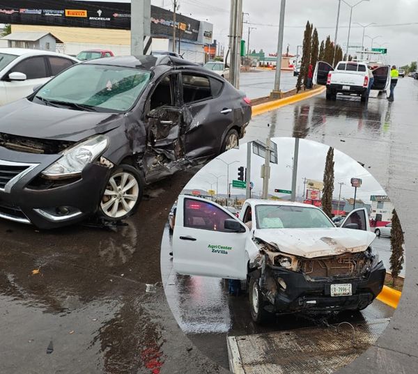 Choque en el Fernando Baeza y 40 deja una mujer lesionada