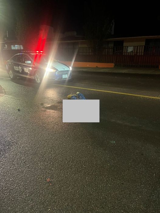 Atropella auto fantasma a hombre en la Melgar y Aldama