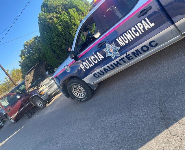 Policía Municipal recuperó vehículo con reporte de robo