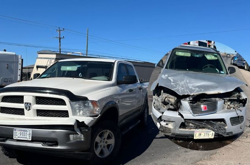 Choque en el Corredor Comercial deja una persona lesionada