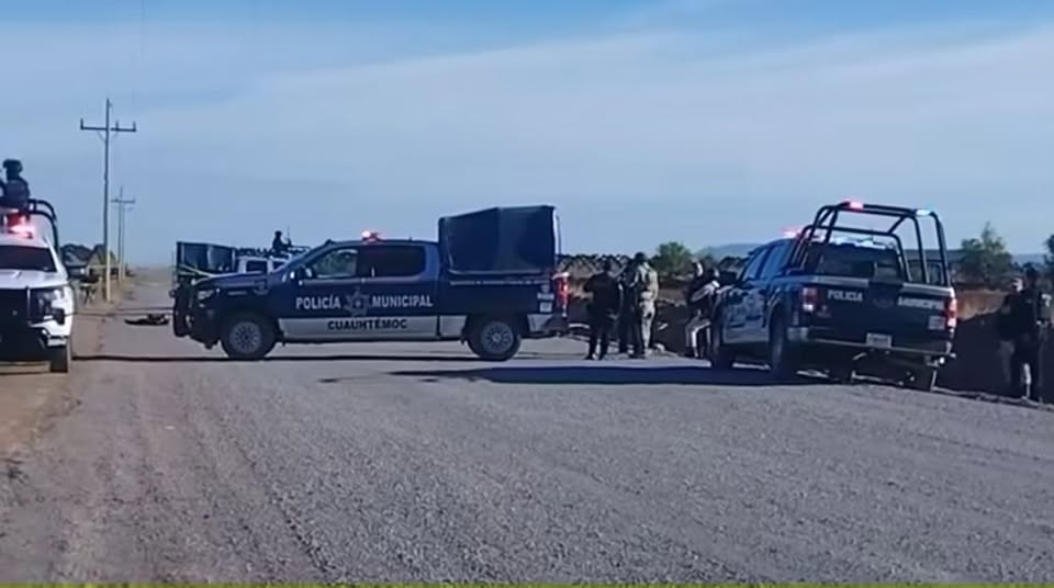 Ejecutan a dos en brecha al campo 34; les dejaron narcomensaje
